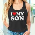 I Love My Son Heart Tank Top