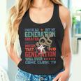 I May Be Old But My Generation Saw All The Cool Bands Camiseta sin mangas