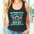 Mechatronic Screwdriver Car Mechanic Tank Top