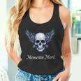 Memento Mori Gothic Skull & Wings Tank Top