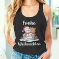 Merry Christmas Snowman Christmas Bear Christmas Eve Tank Top