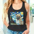 Mops Unter Dem Sternenhimmel Tank Top