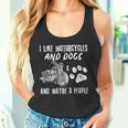 I Like Motorcycles And Dogs And Maybe 3 People Tank Top