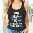 Nasa Logo I Need My Space With Astronaut Tank Top