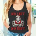 No Lift No Fitness Santa Muscle Christmas Tank Top