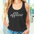Offline Graphic Humour Holiday Leave Work Novelty Tank Top