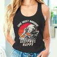 One Must Imagine Sisyphus Happy Cool Sisyphus Meme Tank Top