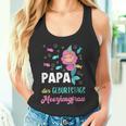 Papa The Birthday Mermaid Birthday Tank Top