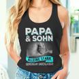 Papa Und Sohn Alleine Stark Gemeinsam Unschlagbar Father's Day Tank Top