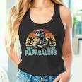 Papasaurus RexRex Dinosaurio Papa Saurus Diseño De Camiseta sin mangas