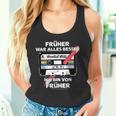 With Pencil Früher War Alles Besser Retro Cassette Tank Top