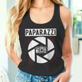 Photography Camera Lens Retro Paparazzi Tank Top