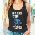 Pigeons Aren't Real If It Flies It Spies Tank Top