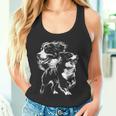 Playful Bernese Mountain Dog In Cool Drawing Style Tank Top