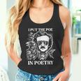 Poesía Poesía Edgar Allan Poe Con Raven Gothic Horror Escritor Camiseta sin mangas