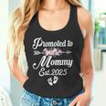 Promoted To Mommy Est 2025 Floral Mother's Day 2025 Tank Top