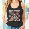 Proud Member Of 1965 1980 Generation Tank Top