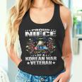 Proud Niece Of A Korean War Veteran Military Vet's Family Tank Top