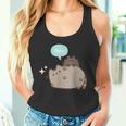 Pusheen Hey With Pip Tank Top