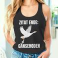 Quote End Goose Testicles Tank Top