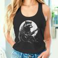 Raccoon Guitarist Tank Top - Moonlit Music Lover's Delight