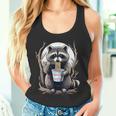 Raccoon Instant Noodle Cup Tank Top - Fun Unisex Design
