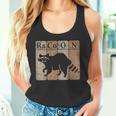 Raccoon Lover Chemistry Tank Top | Fun Periodic Table Design