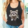 Raccoon Lover Tank Top for Moms & Dads | Fun Animal Theme