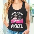 Raccoon Lover Unisex Tank Top | Comfort for Introverts