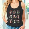 Raccoon Pajama Tank Top - Cozy Holiday Design for Raccoon Lovers