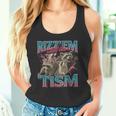 Raccoon 'Rizz Em with The Tism' Meme | Autistic Humor Tank Top