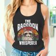 Raccoon Whisperer Vintage Retro Tank Top | Nature Lover's Choice