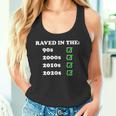 Raved In The 90s Oldschool Raver EDM Music Festival Tank Top