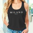 Regalo Original De La Palabra De Milano Italia Camiseta sin mangas