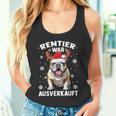 Reindeer Was Out Sold Out English Bulldog Christmas Tank Top