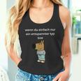 Relaxed Type Meme Chill Type Tank Top