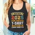 Retirement 2025 Retirement Pension Decoration Retirees 2025 Tank Top