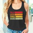 Retro Talk Less Smile More Historic Hamilton Quote Tank Top
