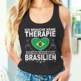 Rio De Janeiro Travel Copacabana Flag Carnival Tank Top