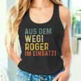 Roger Lustiger Spruch Nameorname Tank Top