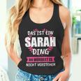 Sarah Name First Name Tank Top