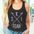 Skifoan Ski Ski Ski Ski Ski Ski Ski Mountain Tank Top