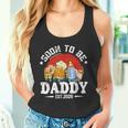 Soon To Be Daddy 2025 Retro Pregnancy Announcement Dad Tank Top