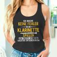 Spontan Kreative Decisions Music Clarinet Tank Top