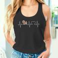 Squirrel Heartbeat Squirrel Ekg Heart Squirrel Tank Top