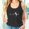 Tennis Player Tennis Racket Tennis Heartbeat Tank Top