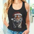 Tiger Christmas Tank Top