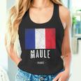 Ville De Maule France Fr Drapeau Français Débardeur e