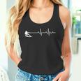 Wakeboard Heartbeat Sea Water Sports Wakeboarding Surfing Tank Top