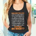 Welchen Teil Davonerstehst Du Nicht Musik Noten Tank Top